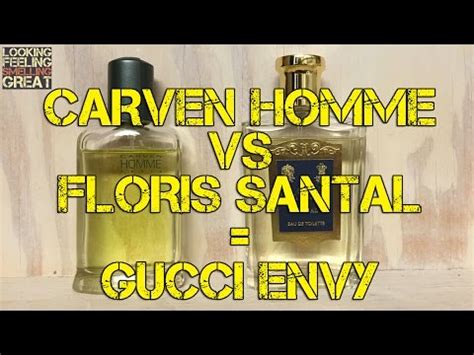 floris santal gucci envy